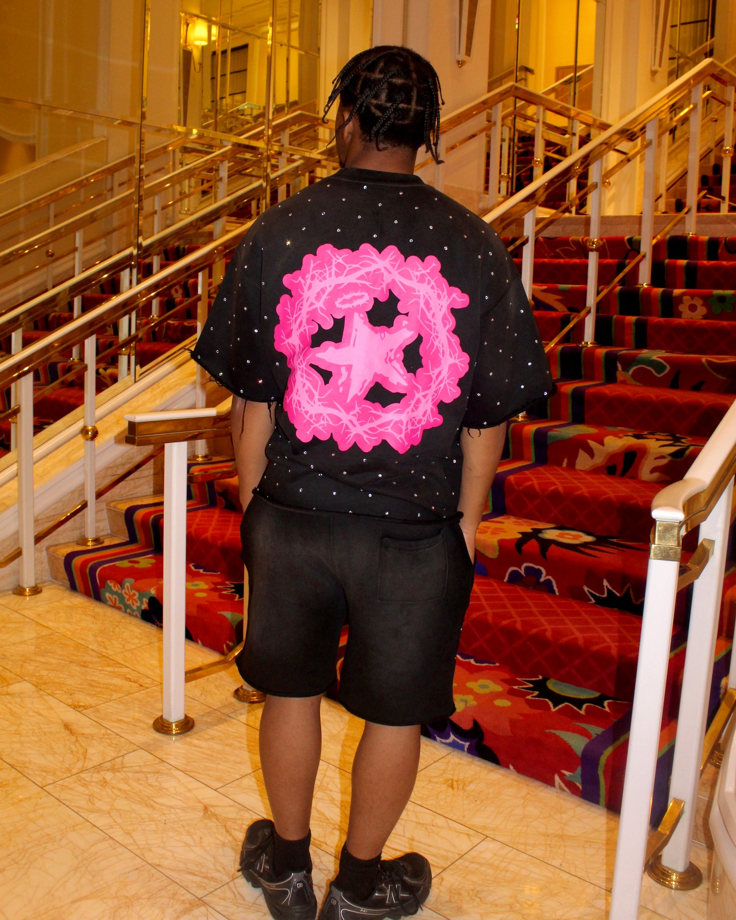 Black Chaos Tee Set