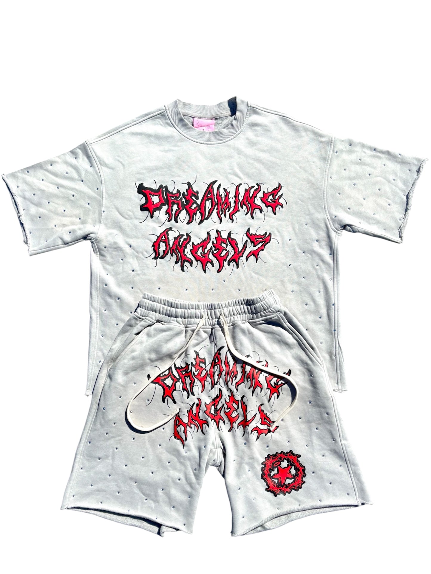 Gray Chaos Tee Set