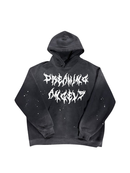 Black Chaos Wreath Hoodie