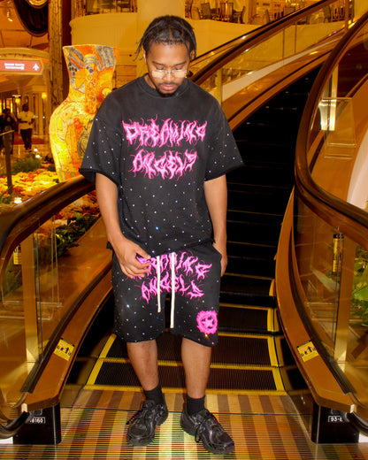 Black Chaos Tee Set
