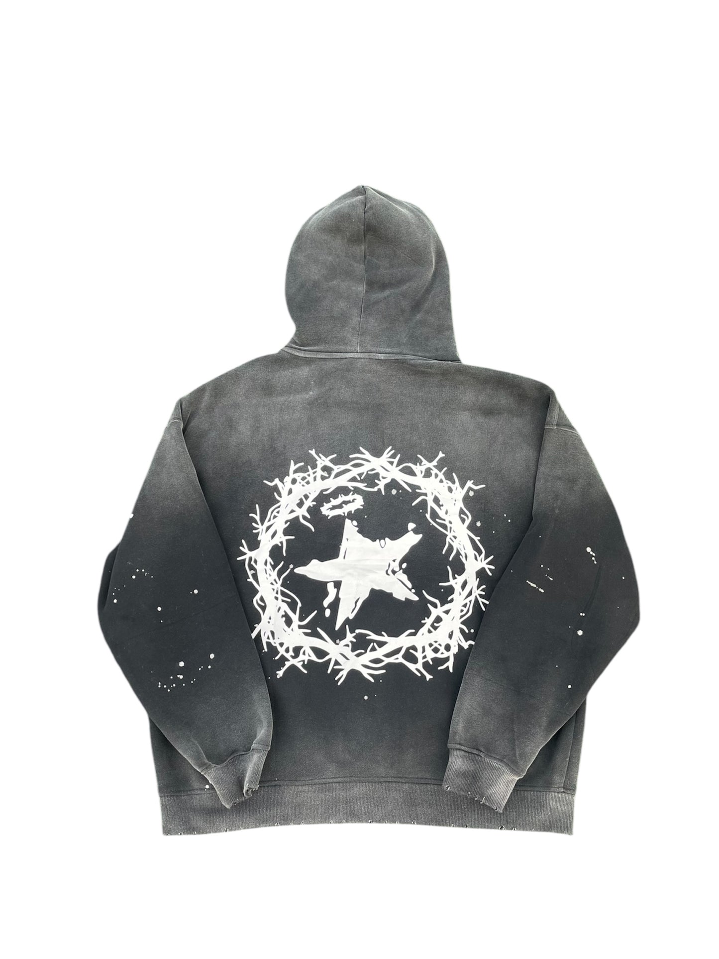 Black Chaos Wreath Hoodie