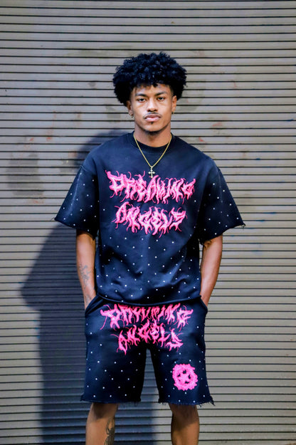Black Chaos Tee Set