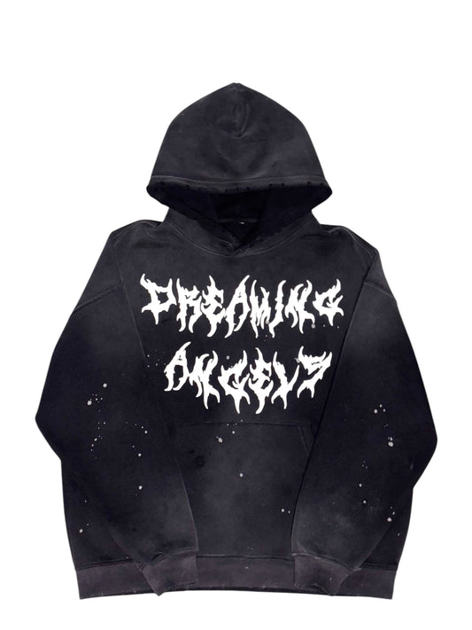 Black Chaos Wreath Hoodie